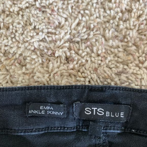 STS blue Emma ankle skinny black jeans size 27 - Picture 3 of 3